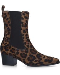 Kurt Geiger - Leather Star Chelsea Boots - Lyst