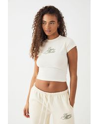 DSGN Studio - Short Sleeve Fitted Top - Lyst