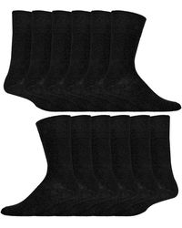 IOMI - 12 Pair Multipack Gentle Grip Top Diabetic Socks - Lyst