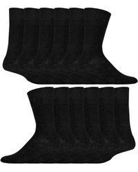 IOMI - 12 Pair Multipack Gentle Grip Top Diabetic Socks - Lyst