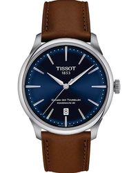 Tissot - Chemin Des Tourelles Watch T1398071604100 Leather - Lyst