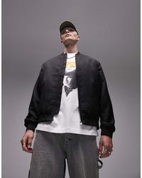 TOPMAN - Lightweight Bomber - Lyst