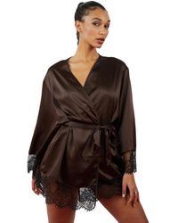 Playful Promises - Wolf & Whistle Alaia Kimono Robe - Lyst
