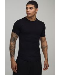 BoohooMAN - 2 Pack Basic Muscle Fit T-Shirt - Lyst