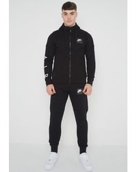 Nike - Air Zip Through Tracksuit Set Cotton - Lyst