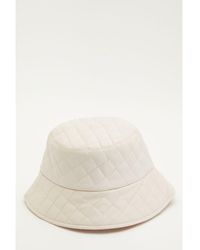 Quiz - Quilted Bucket Hat - Lyst