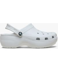 Crocs™ - Classic Platform Clogs Sandals Moonlight - Lyst