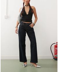 Motel - Low Rise Parallel Jeans - Lyst
