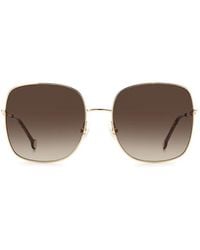 Carolina Herrera - Ch0035S Square Metal Sunglasses For - Lyst
