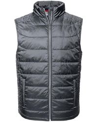 Russell - Nano Padded Bodywarmer (Iron) - Lyst