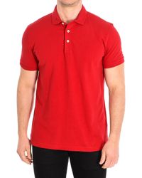 Café Coton - Poloshirt Met Korte Mouwen En Reverskraag Red Man - Lyst