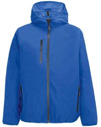 Sol's - Falcon Padded Soft Shell Jacket (Royal) - Lyst