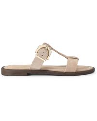 KG by Kurt Geiger - Suede Presto Sandal Sandals - Lyst