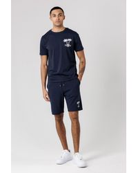 Tokyo Laundry - Palm Print T-Shirt And Shorts Lounge Set - Lyst