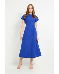 PRINCIPLES - Seam Waist Fit & Flare Dress - Lyst