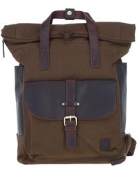 Fenland Sheepskin - Real Leather X Canvas Backpack - Lyst