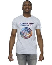 Marvel - Guardians Of The Galaxy Stars Fill Logo T-Shirt (Sports) - Lyst