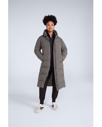 Mountain Warehouse - 'Cosi Cloud' Down Coat Water Resistant Zip Up Long Puffer Winter Jacket Fabric - Lyst