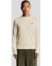 Lyle & Scott - Lambswool Blend Crew Neck Jumper - Lyst
