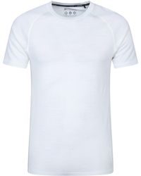 Mountain Warehouse - 'Summit' Merino Baselayer T-Shirt Casual Short Sleeve Crew Neck Tee Top - Lyst