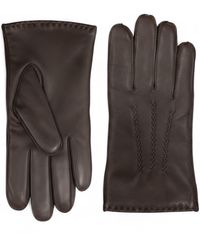 Infinity Leather - Italian Warm Wool Lining Winter Stich Design Riding Driving Casual Gloves - Lyst