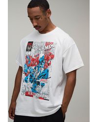 BoohooMAN - Oversized Spider License Print T-Shirt - Lyst
