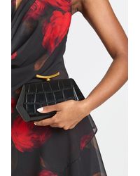Boohoo - Croc Abstract Hard Shell Clutch Bag - Lyst