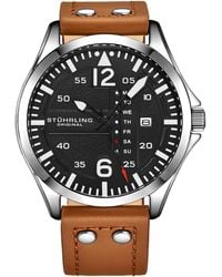 Stuhrling - And Aviator Quartz 44Mm - Lyst