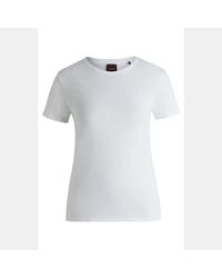 BOSS - Elsa Regular Fit T Shirt - Lyst