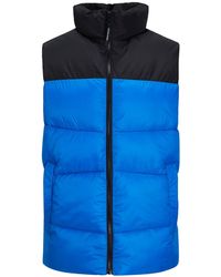 Jack & Jones - Zip Up Quilted Gilet - Lyst