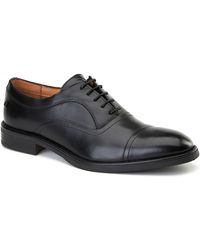 Base London - Lapel Leather Oxford Shoes - Lyst