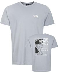 The North Face - Globe Reload Relaxed T-Shirt Tradewinds Cotton - Lyst