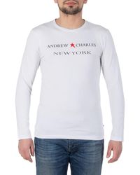 Andrew Charles by Andy Hilfiger - Ls T-Shirt Ts160 031002 Selma Cotton - Lyst