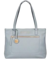 Pure Luxuries - 'Adley' Cashmere Leather Handbag - Lyst