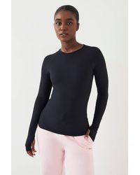 DSGN Studio - Sculpt Rib Long Sleeve Top - Lyst