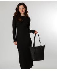 NiNa Amora - 'Lara' Leather Tote Bag - Lyst