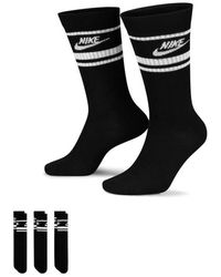 Nike - Sportswear Dri-Fit 3 Pair Socks - Lyst