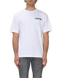 KENZO - Boke Flower 2.0 T Shirts Crew Neck Short Sleeve Casual Cotton Tops - Lyst