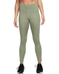 Nike - Mid Rise Fast 7/8 Oil Leggings - Lyst