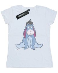 Disney - Ladies Winnie The Pooh Classic Eeyore Cotton T-Shirt () - Lyst
