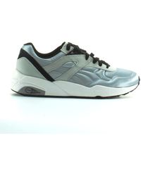PUMA - Trinomic R698 Matt & Shine Textile Lace Up Trainers 359305 03 - Lyst