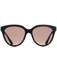 ARMANI EXCHANGE - Cat Eye Shiny Transparent Dark Ax4148Su - Lyst