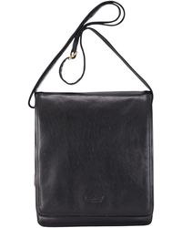Infinity Leather - Vintage Messenger Shoulder Crossbody Travel Business Bag - Lyst