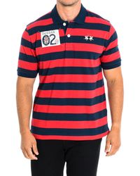La Martina - Short Sleeve Polo Tmp303-Js314 - Lyst