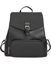 Woodland Leathers - Small Backpack, Stylish Work School Rucksack Bag - Lyst