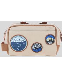 Fenland Sheepskin - Explorer Patch Washbag - Lyst