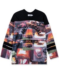 ANTI SOCIAL SOCIAL CLUB - Anti Social Club Assc Burnout Hockey Jersey - Lyst