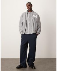 Sister Jane - Janeunisex Bow Embroidered Bomber Jacket - Lyst