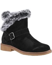 Hush Puppies - Hannah Suede Boots - Lyst