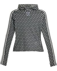 adidas Originals - By Avavav Mesh Allover Print Top - Lyst